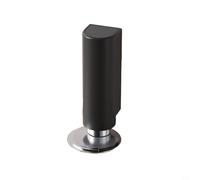Tope de puerta magnético con tecnología hidráulica para un entorno de vida más silencioso (negro)