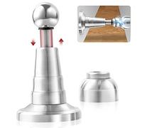 Tope de puerta magnético, soporte magnético de captura suave con amortiguador hidráulico actualizado, acero inoxidable, Tope de puerta magnético resistente, mantiene la puerta abierta