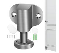 Tope de Puerta Magnético | Suelo Ajustable | Tope magnético de puerta, soporte ajustable sin taladro para piso, ideal en sala, dormitorio, cocina, oficina, apartamento, hotel o tienda