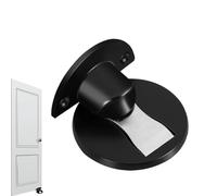 Tope de puerta para el hogar - Tope magnético invisible para puerta, no requiere taladrar, ajustable, de pie para puerta con adhesivo y montaje de tornillo, adecuado para el hogar