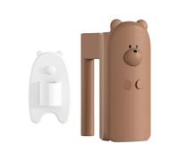 Tope de Puerta para Niños y Bebés, Antipellizcos Protector Con Forma De Oso