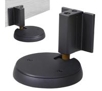 Tope de puerta resistente al viento | Topes mecánicos silenciosos resistentes al viento - Soporte de puerta anticolisión para mantener la puerta abierta para el baño, se asegura a la parte inferior de