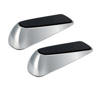 Tope de puerta resistente, Cuña de Goma, Tope de Puerta con Cuña para Suelo - Paquete de 2 - Sujeta Puertas con Base de Goma Moderm