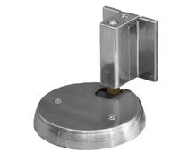 Tope de puerta sin taladrar: tope de puerta mecánico silencioso a prueba de viento para suelo | Porta puerta anticolisión para mantener abierta la puerta del baño, fijada por la puerta