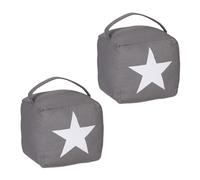 Tope de puerta sujetapuertas decorativos freno para puertas 1,6 kg poliéster