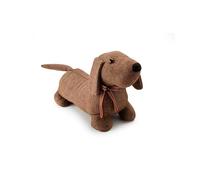 Tope de Puerta Textil 1 kg, Color marrón, Ideal para Evitar Cierres bruscos y Mantener Puertas Abiertas.