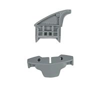 Tope de riel de carril, tope de pinza, pieza final, riel superior para lavavajillas, original Bosch Siemens 00165254 165254