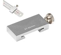 Tope de rueda - Tope de aleación de aluminio de precisión | Localizador de línea de madera | Aluminum Alloy Material - For Steel Ruler Measuring Home Repair Construction Workshop - Precision Stop