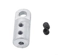 Tope de terminal de ojal para cable de fitness para cuerda de alambre de acero de 5 mm y 6 mm, conector de polea de gimnasio con protector de goma para máquinas comerciales domésticas