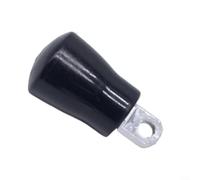 Tope de terminal de ojal para cable de fitness para cuerda de alambre de acero de 5 mm y 6 mm, conector de máquina de polea de gimnasio con amortiguador de goma para equipos domésticos (estilo #1)