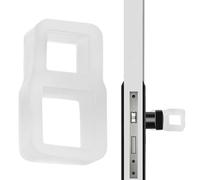 Tope de tirador de puerta, protector de pared, protector de pared de silicona, sin taladrar, tope para parachoques de puerta, protección de muebles para dormir, leer, trabajar, aprender