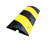 Tope De Velocidad, Topes De Goma De Alta Resistencia, Rampa Protectora De Cable, Carga 44,000 Libras, For Caminos De Grava De Hormigón Asfáltico(100x30x5cm)
