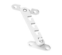 Tope de ventana abatible - Ajustador de estancia abatible robusto, limitador de ventana, bloqueo de seguridad de apertura, construcción de metal, ángulo de apertura ajustable, hardware de m