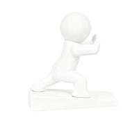 Tope decorativo para puerta, cuña decorativa resistente a los arañazos. Con su diseño decorativo, este tope de puerta mejora el atractivo estético de tu espacio vital y es un regalo ideal