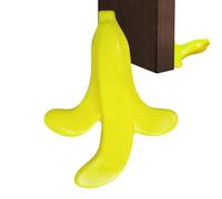 Tope Decorativo para Puertas,Divertido Tope Con Forma De Cáscara De Plátano | Silencioso y Absorbente para Pared Suelo Hogar Hotel Oficina Dormitorio Garaje