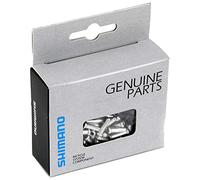 SHIMANO Tope Terminal Freno 12MM 100UDS Accesorios y recambios bicis, Unisex-Adult, Argento