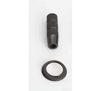 Tope invisible oculto para puerta de piso con imán fuerte para resistencia al viento, base de perfil bajo malista, opciones de instalación duales, barra ajustable para varios huecos (gris acero)