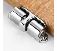Tope magnético invisible para puerta sin perforaciones para un movimiento seguro de la puerta sin dañar las paredes (cromo)