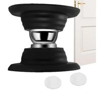 Tope magnético para puerta, protector de pared, sin perforación, topes magnéticos para montaje en pared y suelo