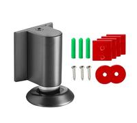Tope magnético para puerta - Tope de puerta de montaje en suelo | Altura ajustable adhesivo resistente a la corrosión para hotel, taller, alquiler, despensa, balcón, hogar, cocina, aula