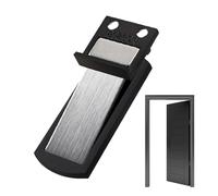 Tope Magnético Para Puertas | Bloqueador Protector Silencioso Acero Inoxidable,Tope Magnético De Seguridad Extra Delgado Que No Requiere Taladro - Para Uso en Casa, Piso, Tienda, Trabajo, y Sala de Es