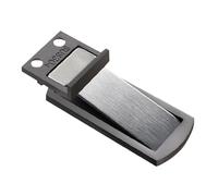 Tope Magnético Para Puertas - Cuña Silenciosa Anti Colisión Acero Inoxidable - Tope Magnético De Seguridad Extra Delgado Que No Requiere Taladro | Para Uso en Casa, Piso, Tienda, Trabajo, y Sala de Es