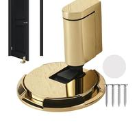 Tope mecánico - Retrato interior a prueba de viento | Tope de aleación de aluminio para el ala exterior, altura ajustable, nunca se necesita para aquellos sin taladrar, tope de aleación de aluminio