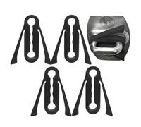 Tope Para Puerta De Coche | Silenciador De Sonido De Silicona A Prueba De Ruido - 4 Piezas Protector De Paragolpes Y Tope Para Portazos | Para Mantenimiento y Reparación de