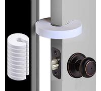 Tope para puerta de dedo - Paquete de 8 - evita lesiones de bebé/niño con un tope de puerta a prueba de niños, espuma extra suave, diseño elegante universal grande - Diddle