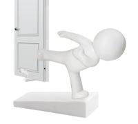 Tope para puerta - | Figuras Tope para puerta | tope de puerta | Draft Bottom Bumper Safe | Lindo tope decorativo interior para el hogar, oficina y dormitorio | Protección de pared y suelo |