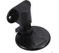 Tope para puertas, Tope magnético for puerta, altura ajustable de 16 mm, montaje con tornillo y adhesivo, multicolor(Black)
