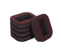 Tope para ruedas de muebles, apto para todo tipo de muebles con ruedas (marrón)