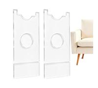Tope Para Sofá Y Pared,2 Piezas Acrílico Transparente A Prueba De Arañazos,Topes Para Debajo Del Sofá Amortiguadores De Pared | Para Silla Armario Hotel Cabecero Cama Mesa Comercial Residencia Apartam