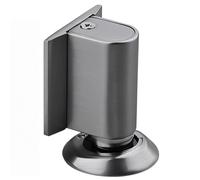 Tope Puerta Magnético, Límite para Puertas Sin Perforación con Iman Ajustable, Aleación de Zinc, con Pegatina Autoadhesiva y Tornillos, Ideal para Hogar y Oficina