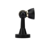 tope puerta pared Topes de puerta magnéticos Tope de puerta magnético, soporte de captura de puertas magnéticas de alta resistencia for montaje en piso de pared (paquete de 2) decorativos(Noir)