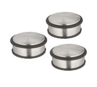 Tope puerta soporte antideslizante 1,1 kg plateado tope antigolpes 4,5 cm