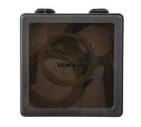 Topeak 15400213 - Juego de guía de Cables (5 Unidades, Aluminio, Acero/Compuesto, 5 Cables Diferentes, Compacto, 12,6 x 12 x 3,9 cm), Color Negro y Amarillo