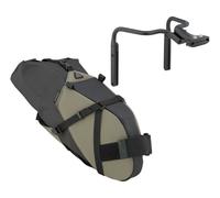 Topeak Bolsa de sillín BackLoader X con soporte Wishbone verde 10 litros