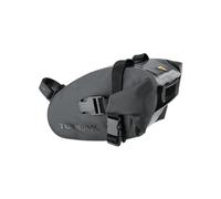 Topeak Bolsa Seca de cuña con Soporte de Correa (Negro, 6.9 x 4.3 x 4.5 Pulgadas, Mediano)