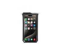 Topeak Bolsa Seca para teléfono para Pantalla de hasta 6.7 Pulgadas, Funda Impermeable para Uso en Bicicleta, Color Negro