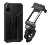 Topeak Carcasa para Carreras & Montaje Del Manillar para IPHONE X Negro/Gris