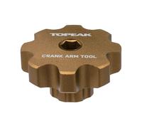 Topeak Crank Arm Tool 15400209 - Herramienta para Bicicleta (Aluminio, 3,2 x 1,8 cm), Color Dorado