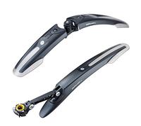 Topeak Set de guardabarros DeFender M1/M2 negro set (RD + RT)