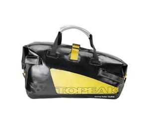 Topeak DryBag - Bolsa de Viaje Impermeable para Remolque - Negra y Amarilla, un tamaño