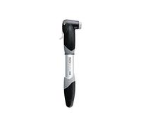 Topeak Dual DX Mini Bomba, Unisex, Plateado, 23,1 x 4,7 x 3,2 cm