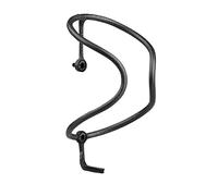 Topeak Feza - Portabidón Tubular de Carbono G12 para Bicicletas de Grava, Color Negro