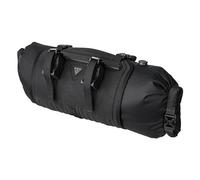 Topeak FrontLoader - Bolsa para Bicicleta, 8 L, Color Negro (TBP-FL2B) | Manillar impermeable de 8 L para ciclismo, montaje extraíble seco, liberación rápida, válvula de liberación de aire