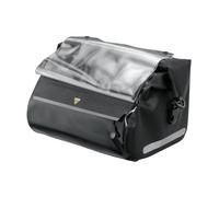 TOPEAK Handlebar Dry Bag, with New Fixer 8, Black Color Version Alforja, Sin género, Talla única