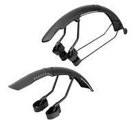 Topeak Set de guardabarros TetraFender G1 & G2 RD+RT negro 27.5" - 28"