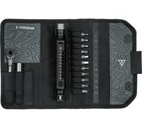 Topeak Juego de herramientas E-TorqBar con llave dinamométrica de 1-10 Nm